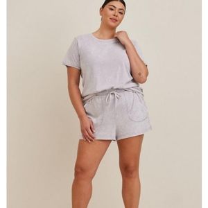Torrid pajama short set